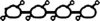 NISSA 1403553J100 Gasket, intake manifold
